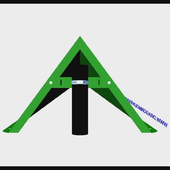 3D Rotating Diverter - Splitter With Small Bracket