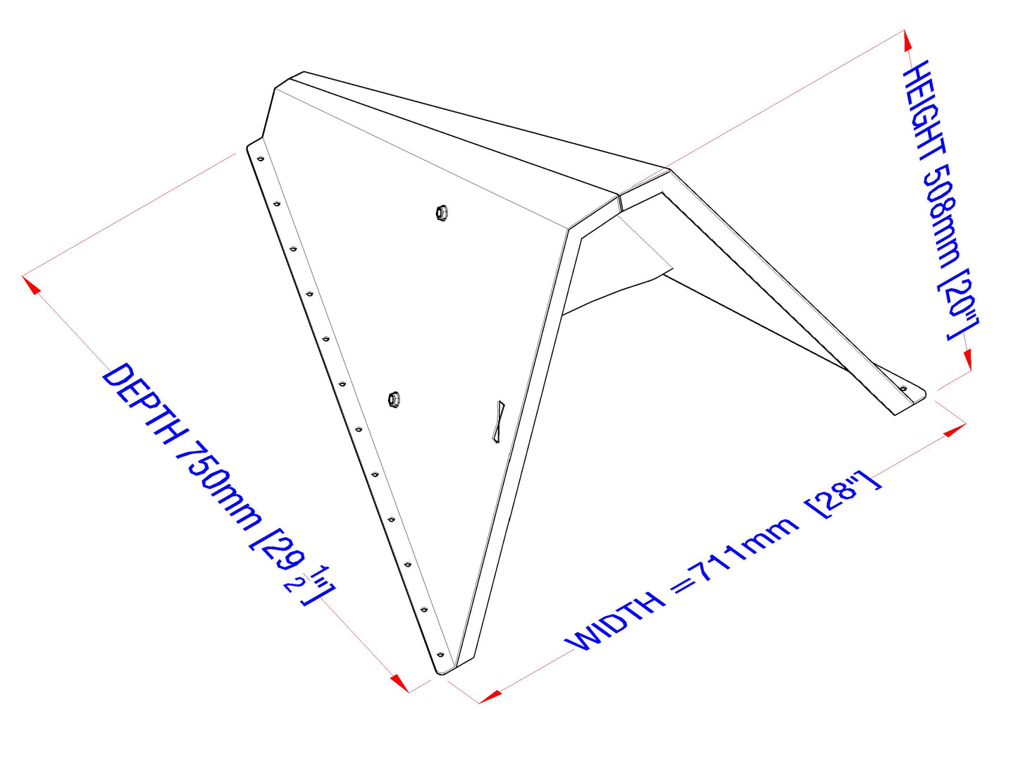 Chimney Snow Protector (Stainless)