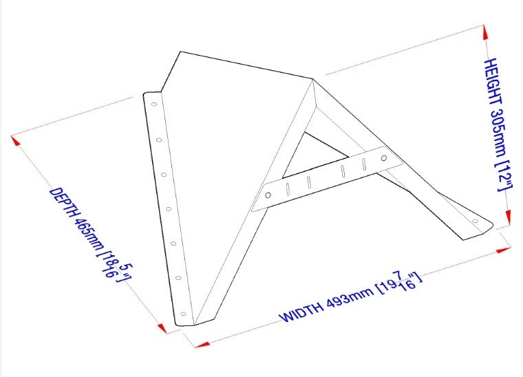 Vent Guard - Vent Saver - Size Isometric